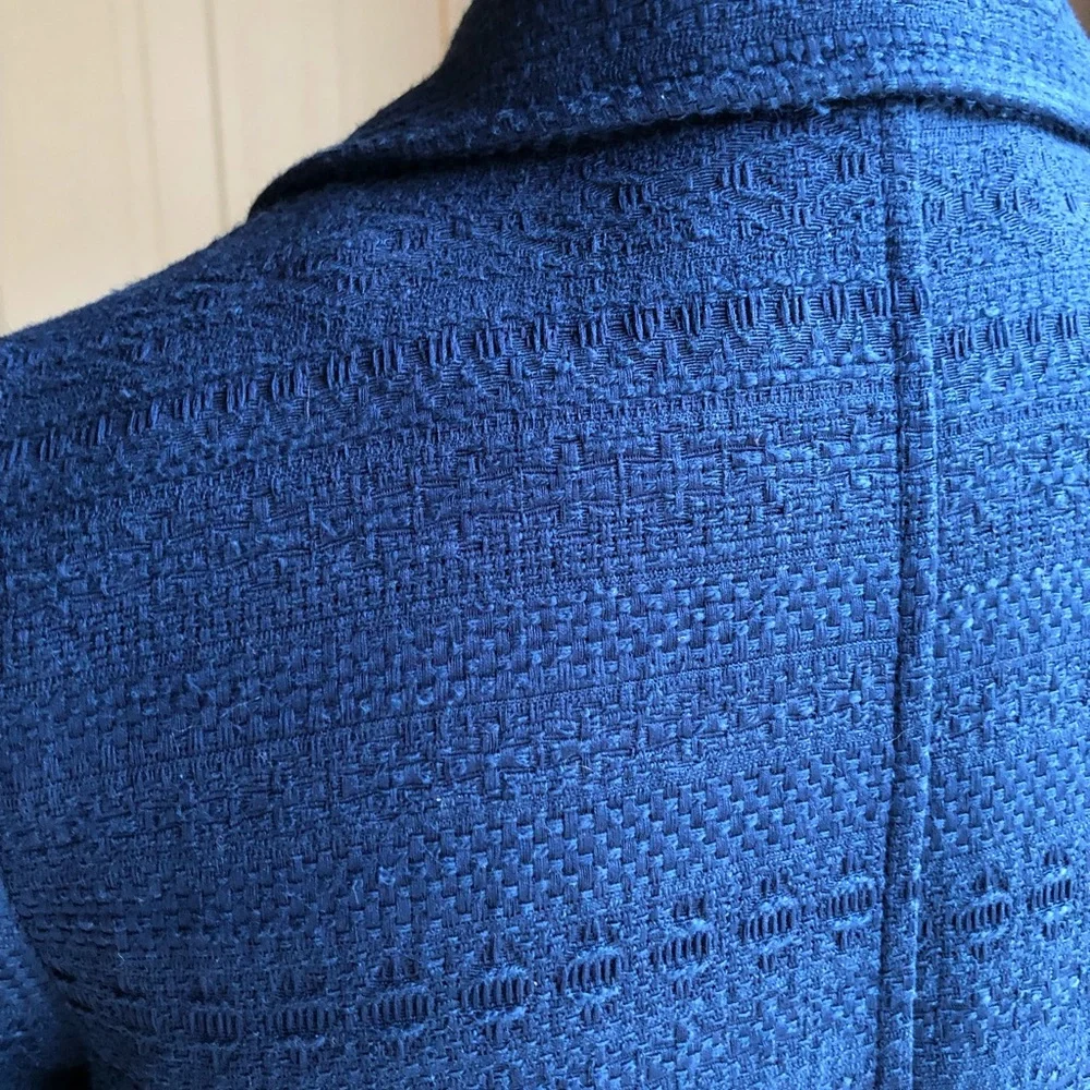 Zara Girl’s blue peacoat jacket 14